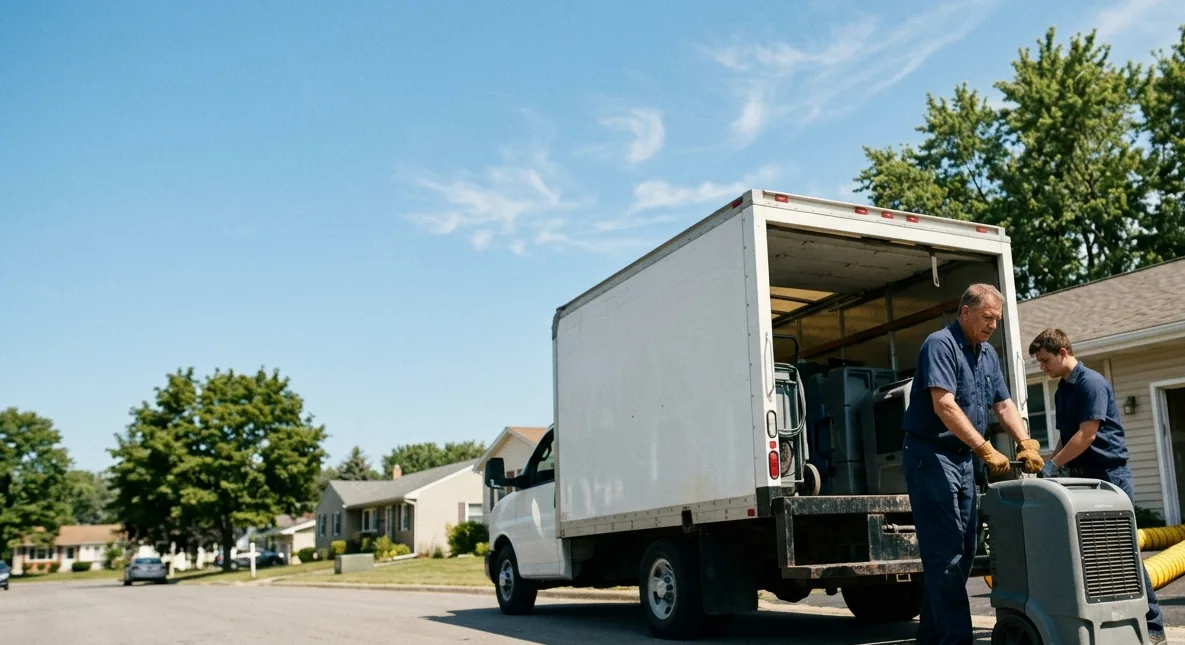 Water Damage Cleanup in House, NM near me